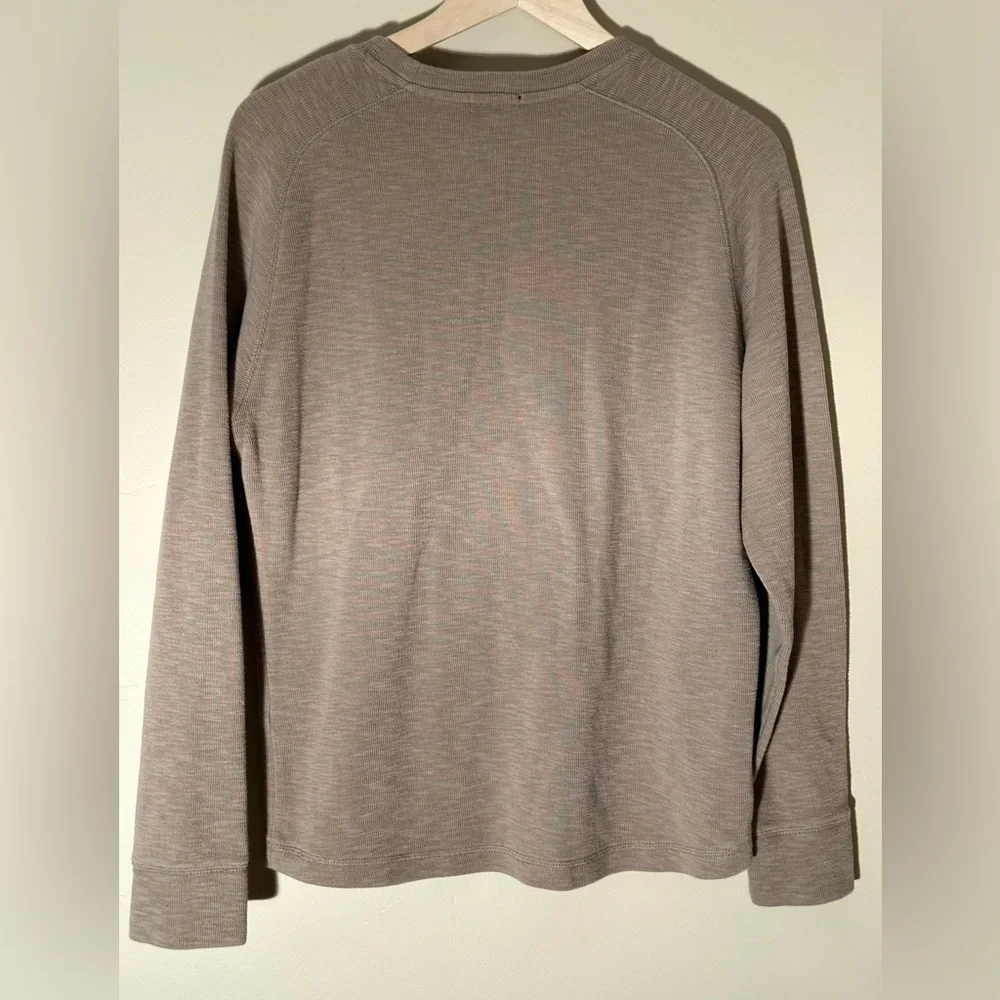 Banana Republic Crewneck Sweater Men’s Medium Taupe Textured